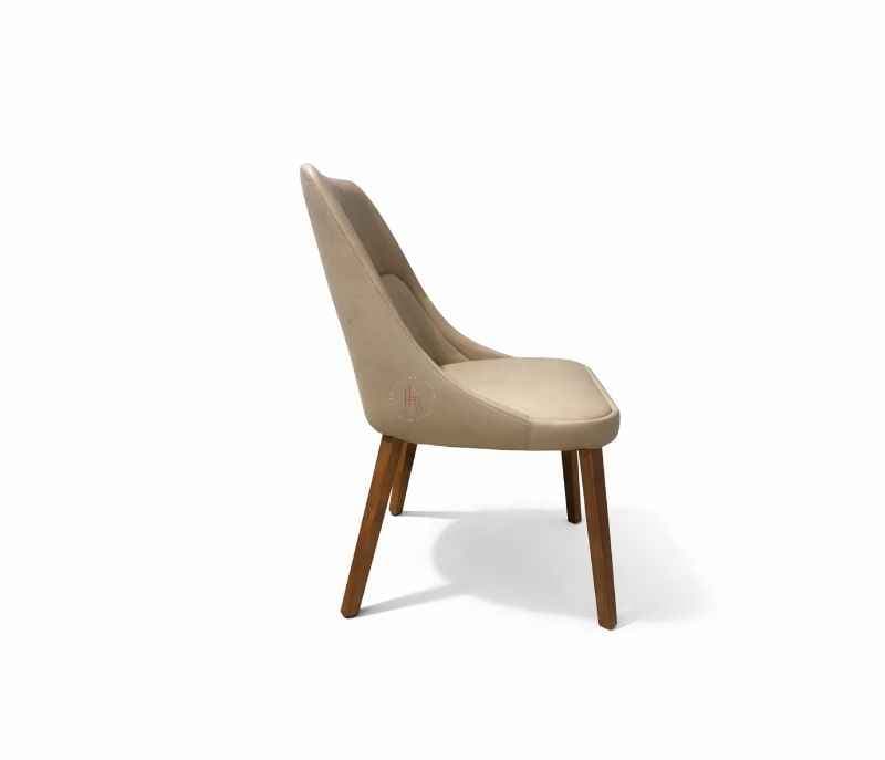 Image 4 for 6662/603 1+6 Seater With 5D Marble Solid Rubberwood Base With PVD Base Rubber Wood Chairs Dining Set (BWD OTD)