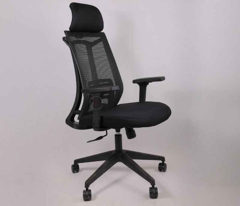 Image 2 for Twister HB Black Ergonomic High-Back Mesh Office Chair Adjustable Height Revolving Study Work from Home Chair (WFH)/Computer Desk Chair Back Lumbar Support Ergonomic Chair Tilting Arm Support