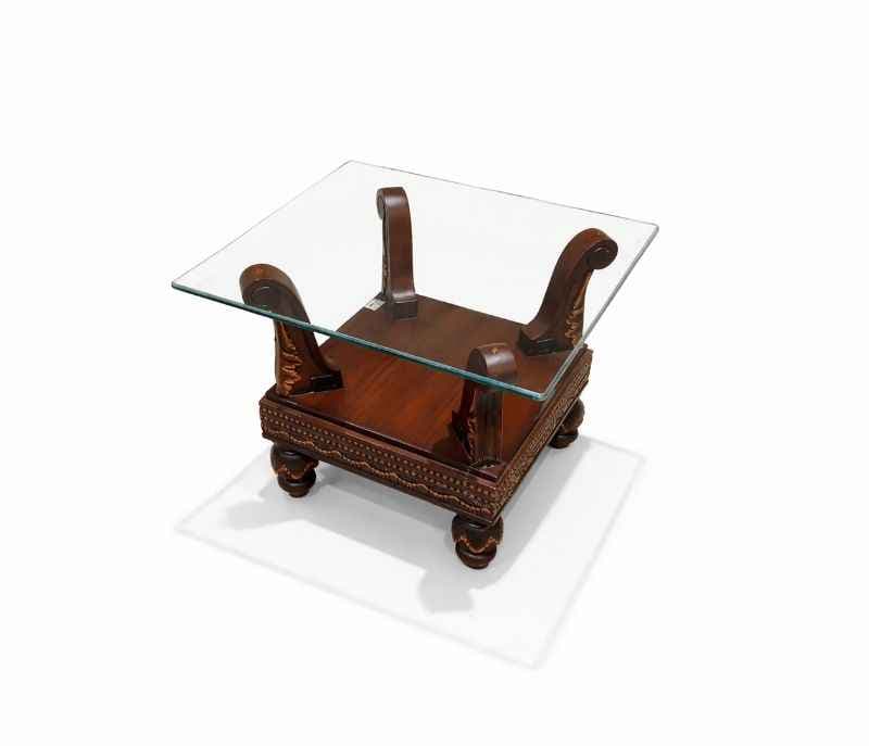 Image 5 for Classic Side Table Glass Top (HYD OTD)