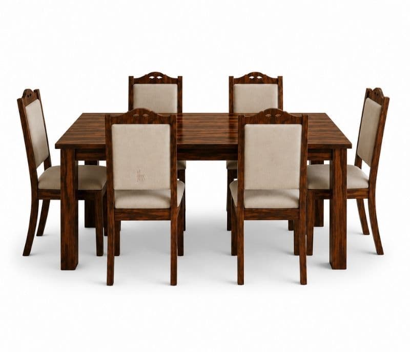 Image 2 for Sana Dining Set 6 Seater (WI_PKU)