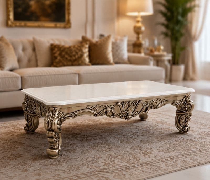 Image 2 for Carving Mughal-E-Azam Sofa Set 3+2+2+CT (OWD)