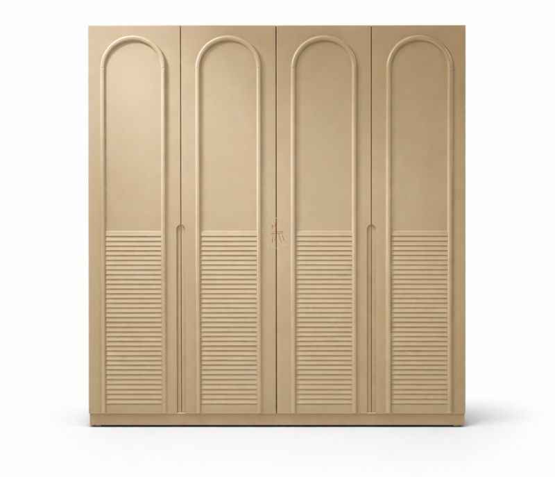 Image 6 for 21006 Bedroom Set King Size 72x78 With Hydraulic Storage + 2 Bed Side Table + 4 Door Wardrobe (WF OTD)