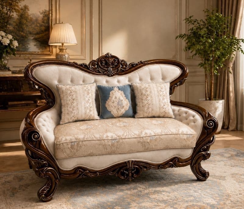 Image 5 for Carving Persian Sofa Set 3+2+2+CT Seater (OWD)