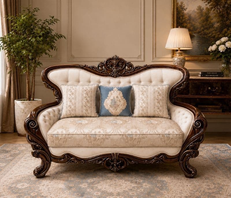 Image 6 for Carving Persian Sofa Set 3+2+2+CT Seater (OWD)