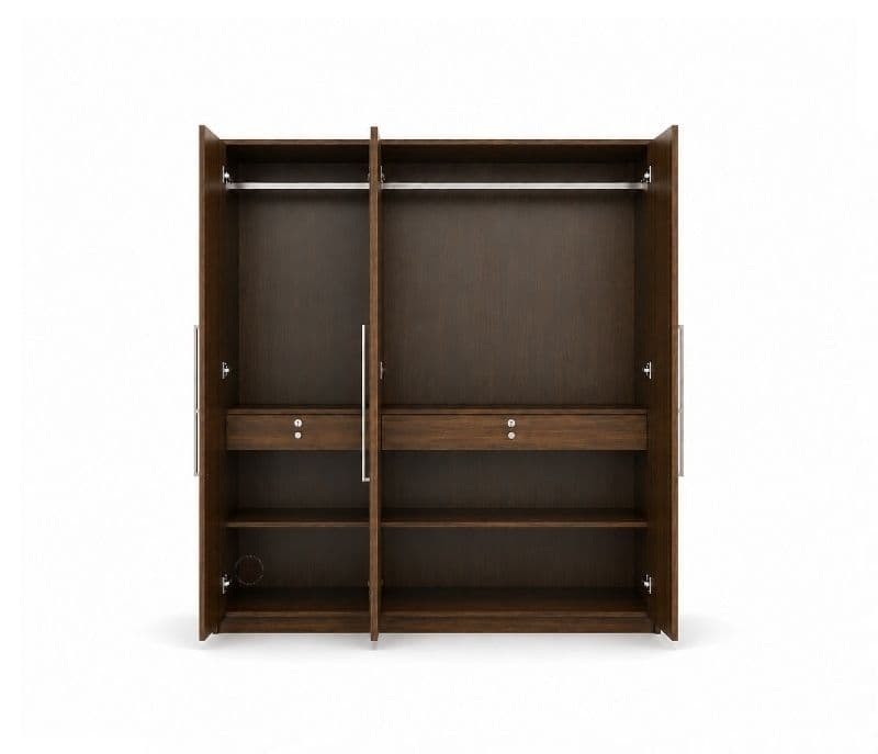 Image 4 for Curv 3 Door Wardrobe Engineered Wood (WI)