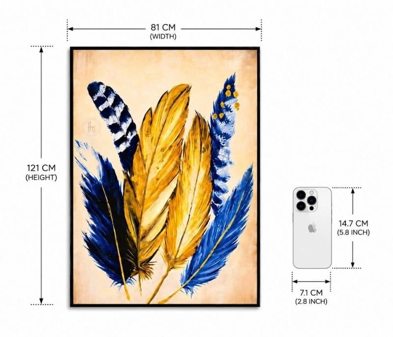 Image 4 for HYC Leaf Painting