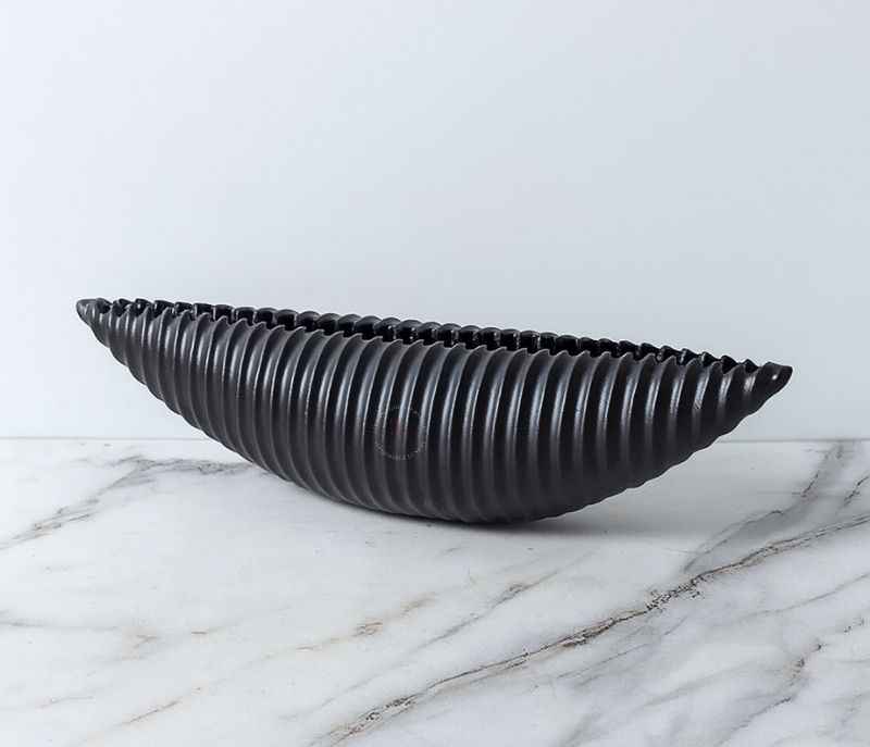 Image 3 for YH-RA-19/20 Obsidian Flow Resin Bowl