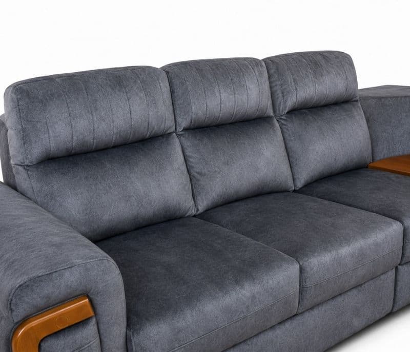 Image 3 for Hulk L-Shape Sofa Solid Neem Wood (ZAM) (OWD)