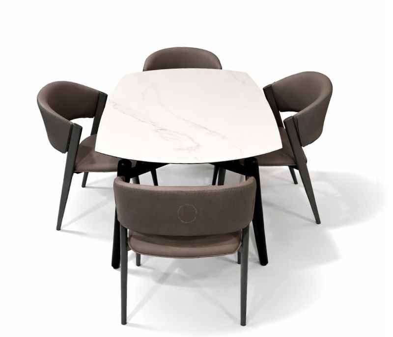 Image 3 for 75038-CC-1+4 Seater Dining Set (BTM OTD)