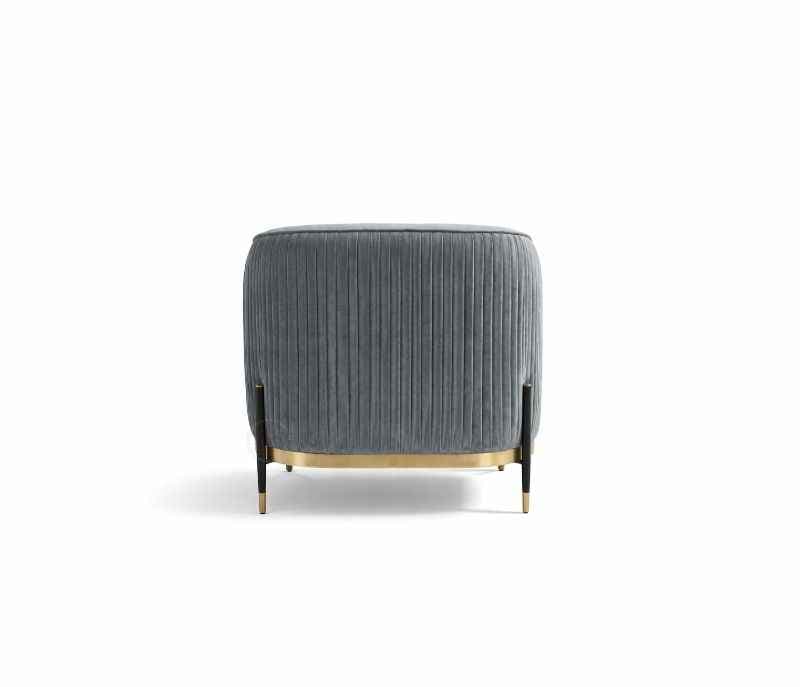 Image 6 for Arcadia Fedora | Accent Chair Velvet Fabric (ARC)