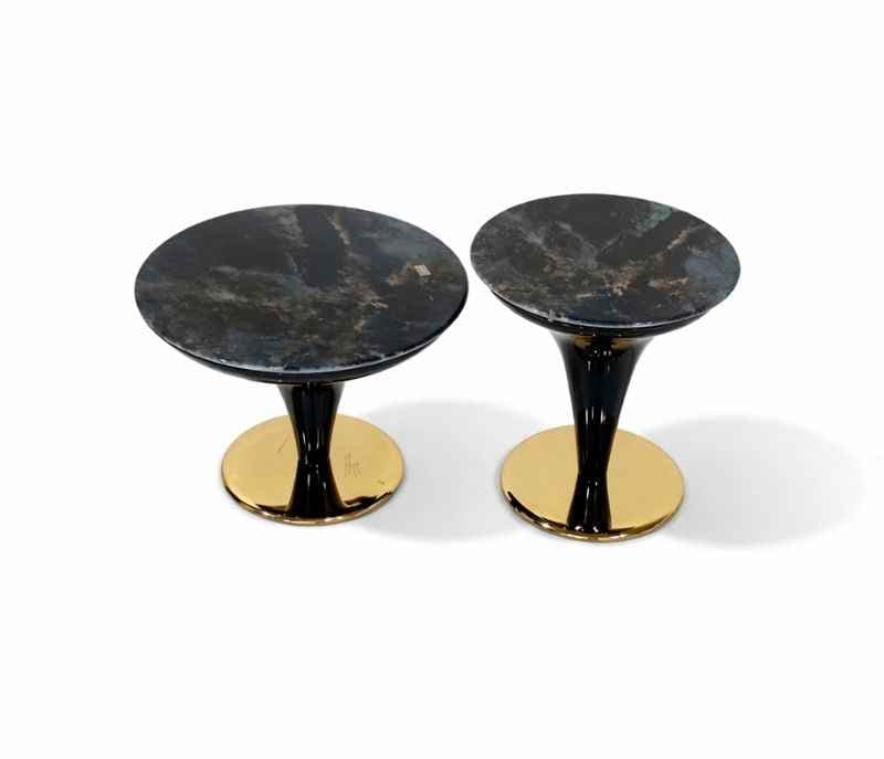Image 5 for Instaa-Center Table 40950 9923 With Marble Top And Metal Base (WF OTD)