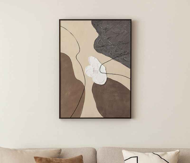 Image 1 for 50X 70 CM Hardbord Printed Framed Painting for Home Decor Office Wall Studio Wall Living Room Decoration