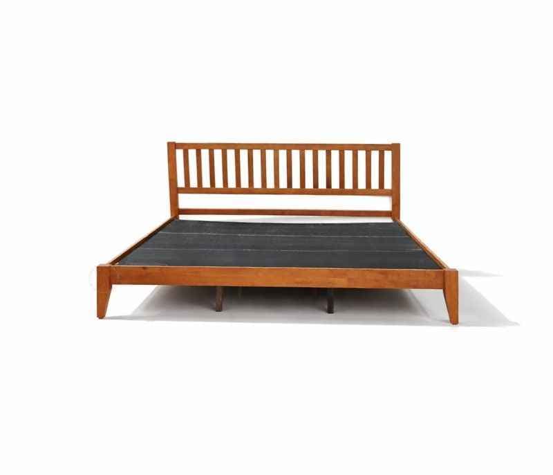 Image 6 for 602000121- Estre Rohira Rubber Wood King Size Bed in Walnut Color Uway (EC)(WH OTD)