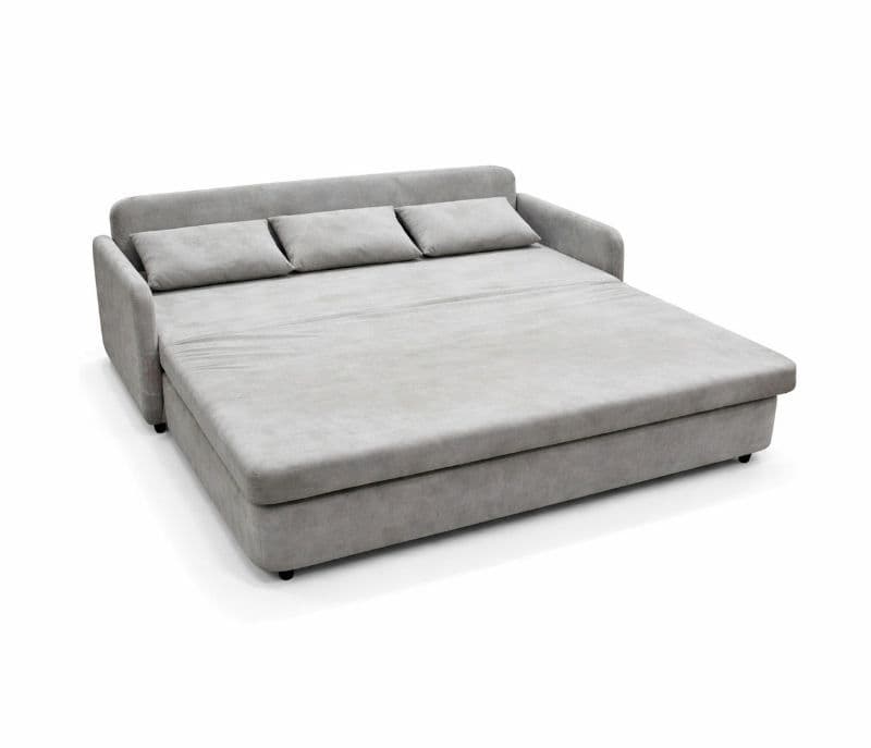 Image 5 for 9923 Sofa Cum Bed 2 Seater Velvet Fabric (WF)