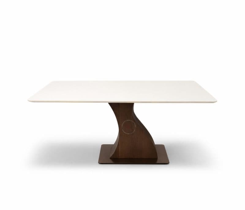 Image 8 for DT 803 Onyex+DC 1058 Grey 1+6 Onyex Marble Top With Ash Wood Base (HYD)(CP)