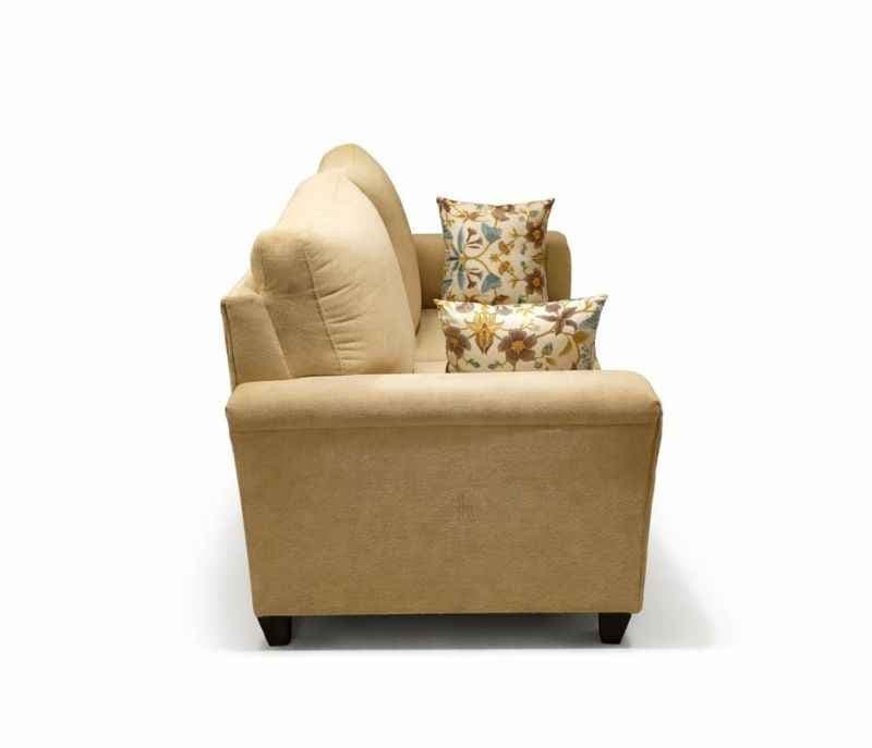 Image 10 for Aldo Royale Sofa 3+2 Seater Velvet Suede Fabric (Irish Cream) (WF)(EC)(BWD)