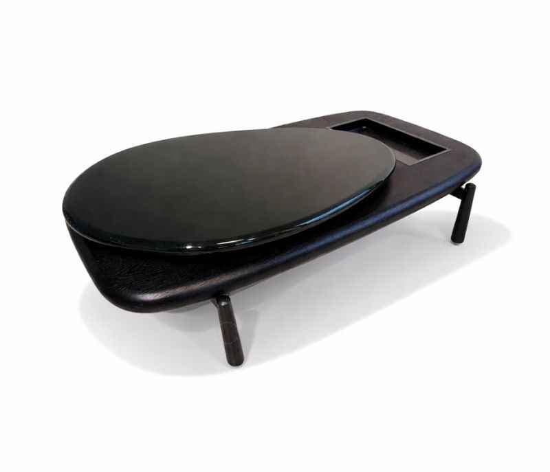 Image 4 for C920 Centre Table Wooden With Metal Legs (HYD)