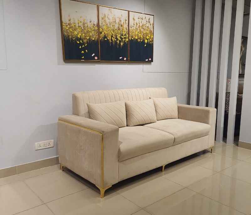Image 4 for Oreo Sofa 3+2 Seater Velvet Fabric (EC)(KORA)
