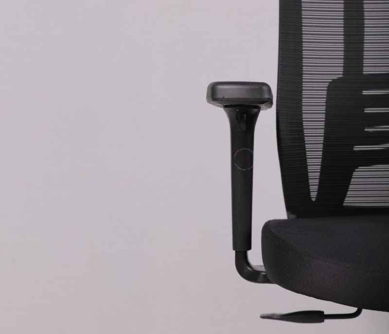 Image 7 for Twister MB Black Ergonomic High-Back Mesh Office Chair Adjustable Height Revolving Study Work from Home Chair (WFH)/Computer Desk Chair Back Lumbar Support Ergonomic Chair Tilting Arm Support