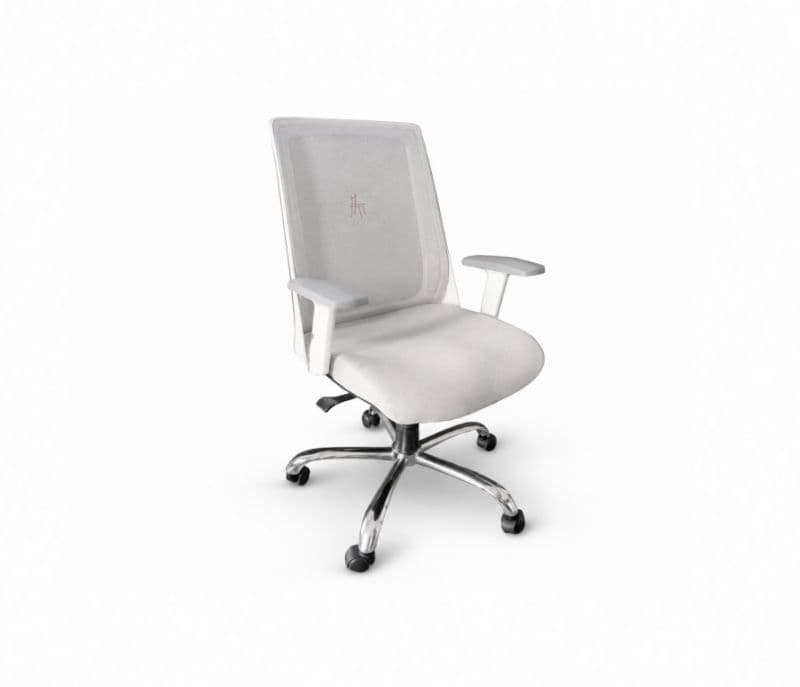 Image 3 for Scorpio White Office Chair (PM)