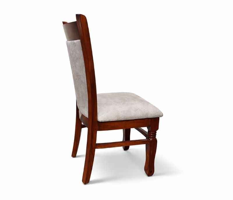 Image 4 for Pluto DT Acacia Wood Dining Chair with Premium Fabric Upholstery