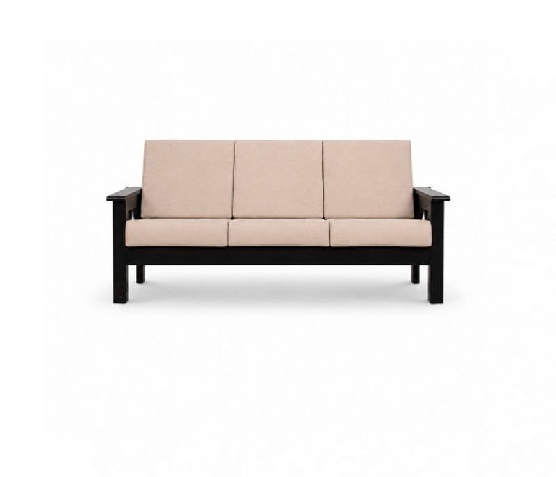Image 3 for X Sofa 3+1+1 Seater Solid Rubber Wood (ZAM) (OWD)