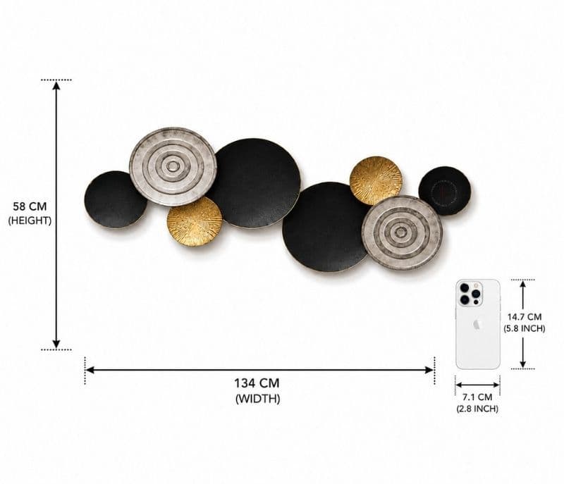Image 4 for 1585AB Metal Wall Art