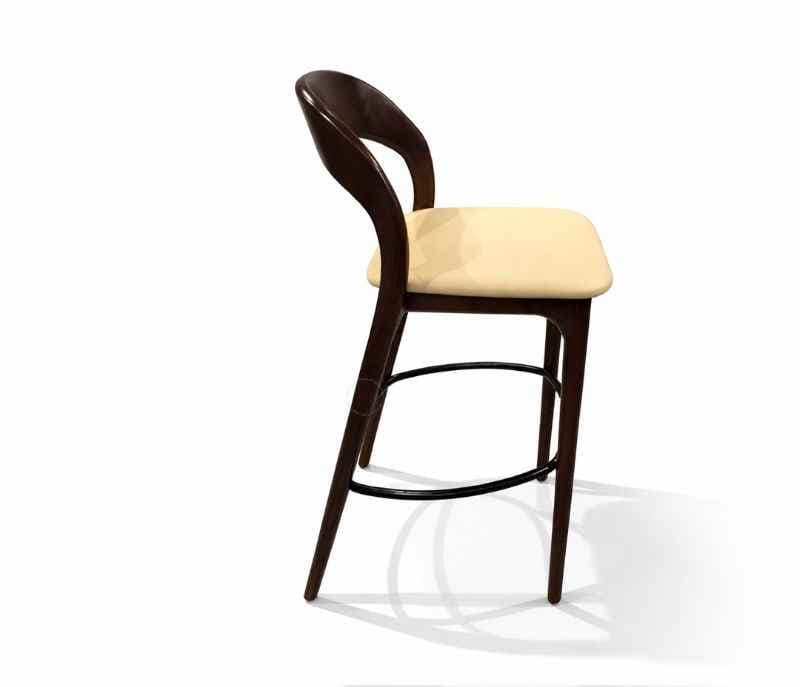 Image 4 for Ashwood Barstool Wood With Metal And Leatherette (CP OTD)