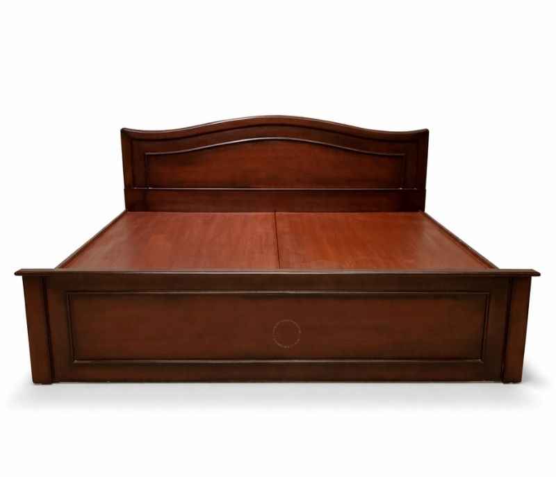 Image 5 for Mala King Sized Bed Without Storage (Block Board, Dark Brown)