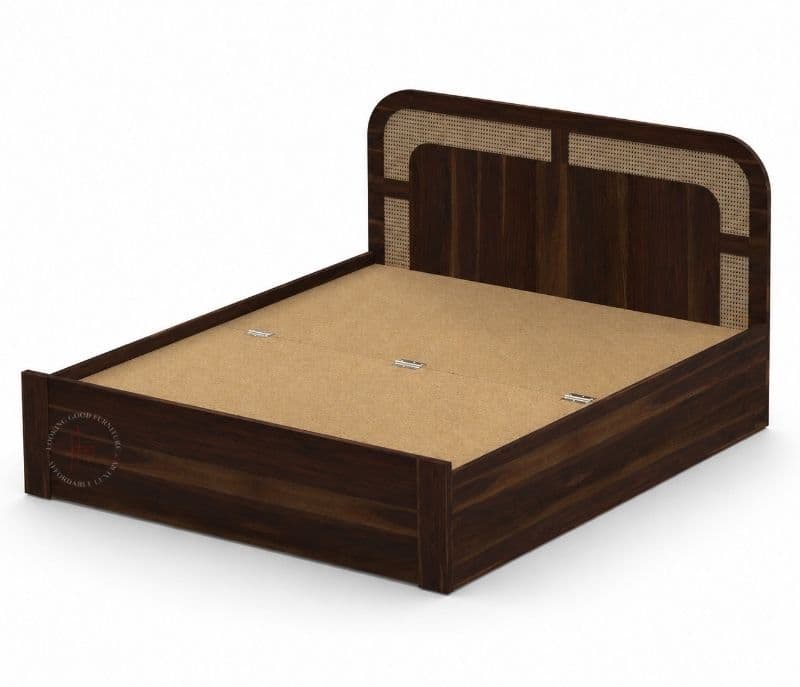 Image 3 for Casa Full Lifton Sheesham Wood Bed With Hydraulic Storage(WI)