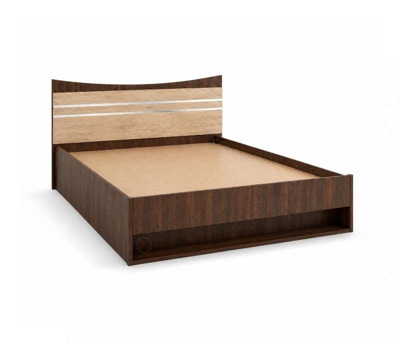 Image 3 for Curv King Bed Full Lift Engineered Wood Bed (WI)