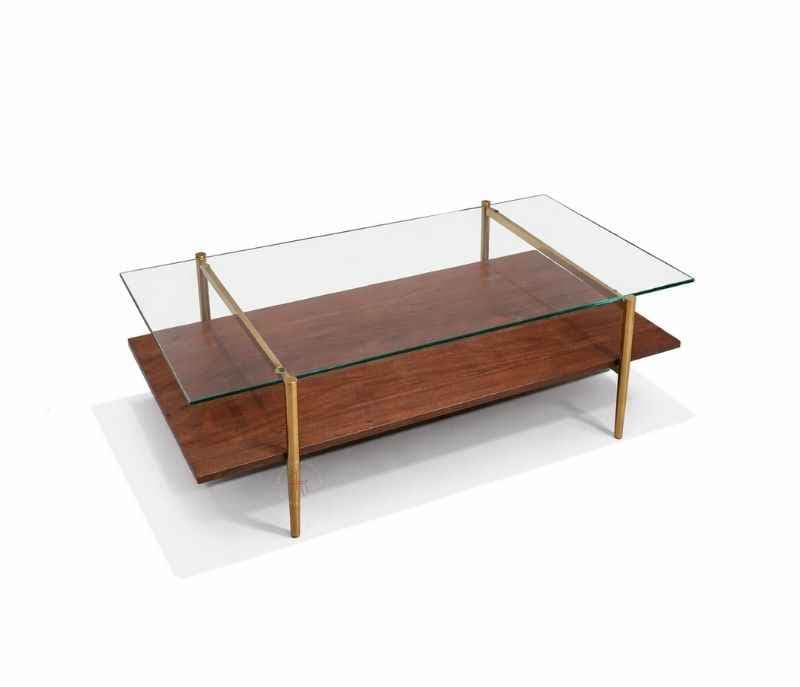 Image 4 for 1850-Center Table With Solid Wood Metal Glass Top And Metal Base (EC OTD)