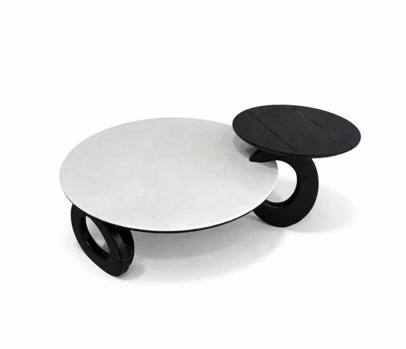 Image 4 for 9926 Centre Table Marble Top And Wood Combination