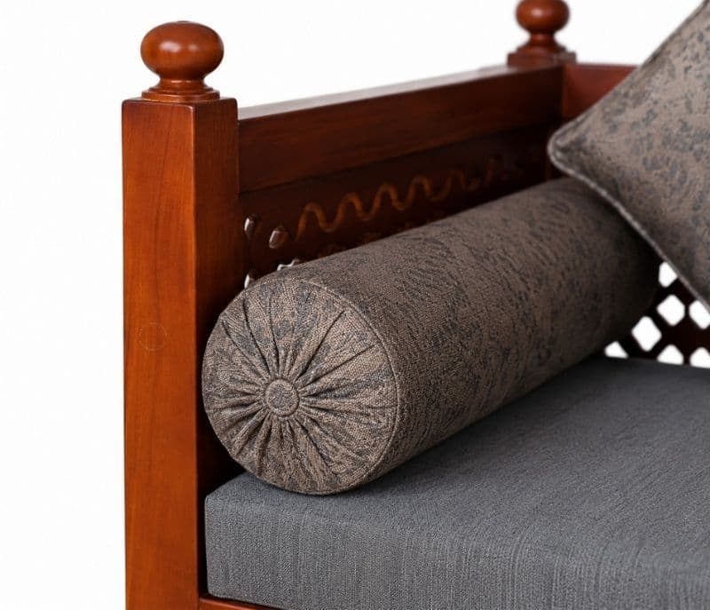 Image 3 for King Diwan Solid Rubber Wood (ZAM) (OWD)