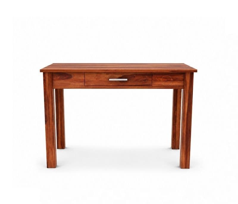 Image 3 for Studora Study Table Solid Sheesham Wood (Honey Finish) (SCV_PKU)
