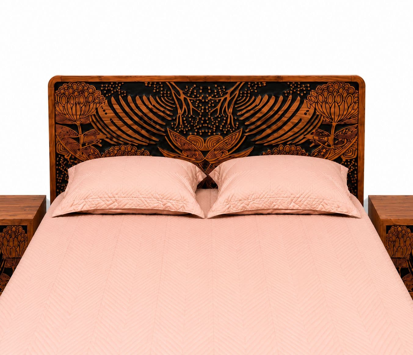 Image 9 for Tropicana King Sized Bed without Storage (HYD)