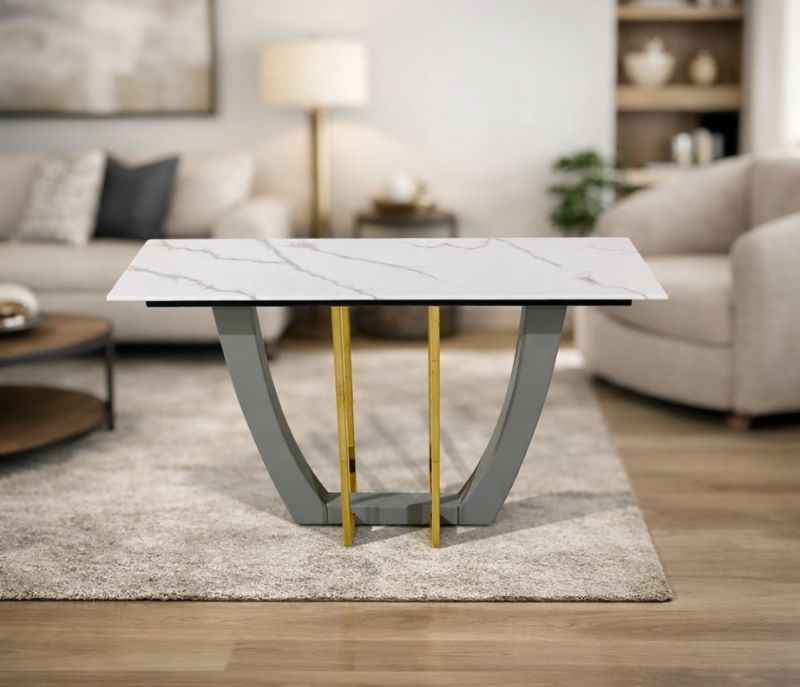 Image 1 for Console Table Con 031 Deco Marble Top (WF OTD)