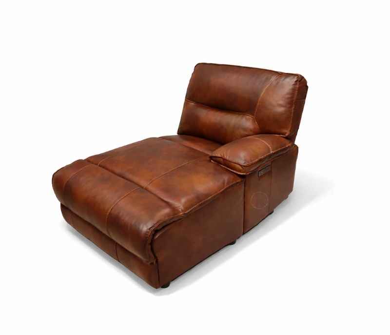 Image 18 for UX-Series 7004 Modern 3+2+1 Leather Sofa Set with Archtectural Metal Base (EC)