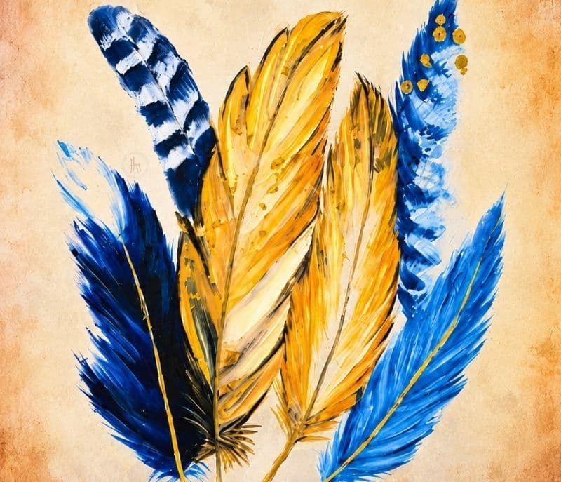 Image 3 for HYC Leaf Painting