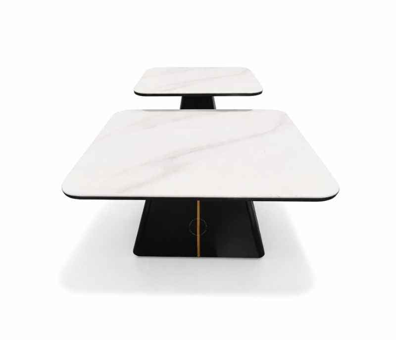 Image 4 for 801 Centre Table Marble Top With Metal Base (HYD)
