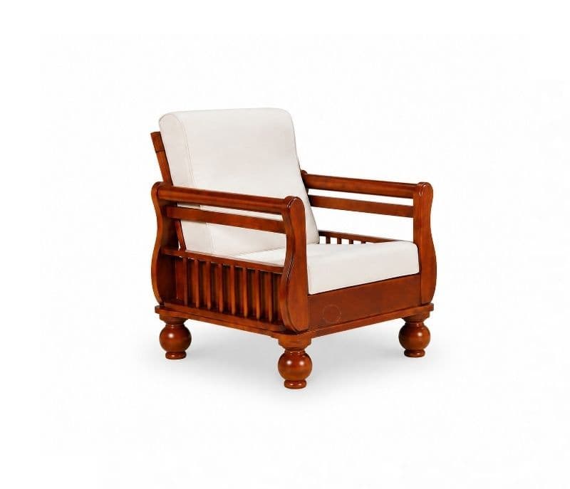 Image 6 for Toratto Sofa 3+1+1 Seater Solid Rubber Wood(ZAM) (OWD)