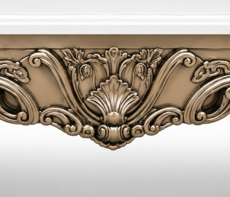 Image 3 for Carving Mughal-E-Azam Sofa Set 3+2+2+CT (OWD)