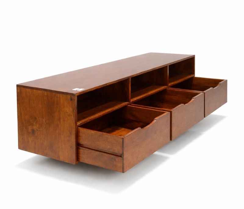 Image 4 for TV unit Sheesham Wood With 3 Drawers (SKN)