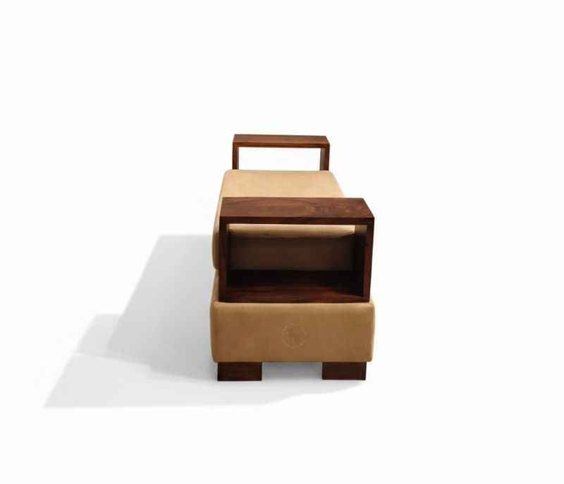 Image 18 for Box 3+2 Living Sofa Set with Divider Suede Velvet Fabric (BSK)(HYD)(WF)