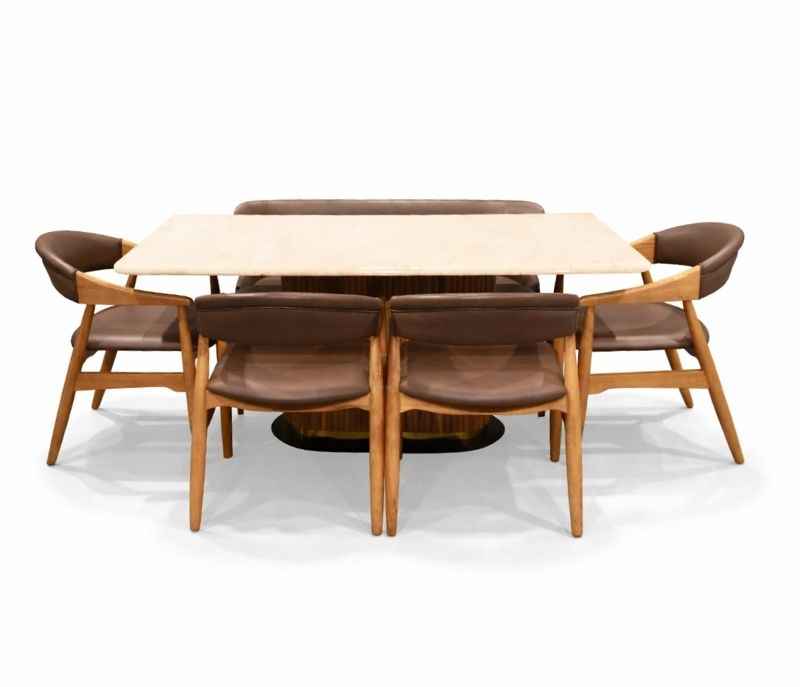 Image 4 for DC.37/DC361/SUBE 1+4 Chair +1 Bench RMR (BS-CP)