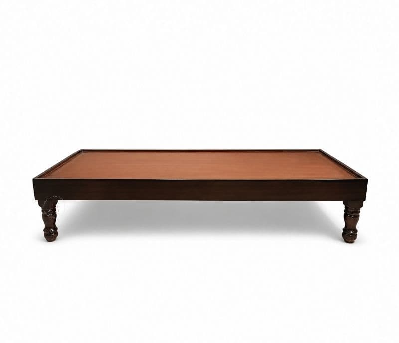 Image 8 for Turning Diwan 3feetx6½ Feet Without Storage Assam TeakWood With Play Wood (BSK)(BWD)(HYD)