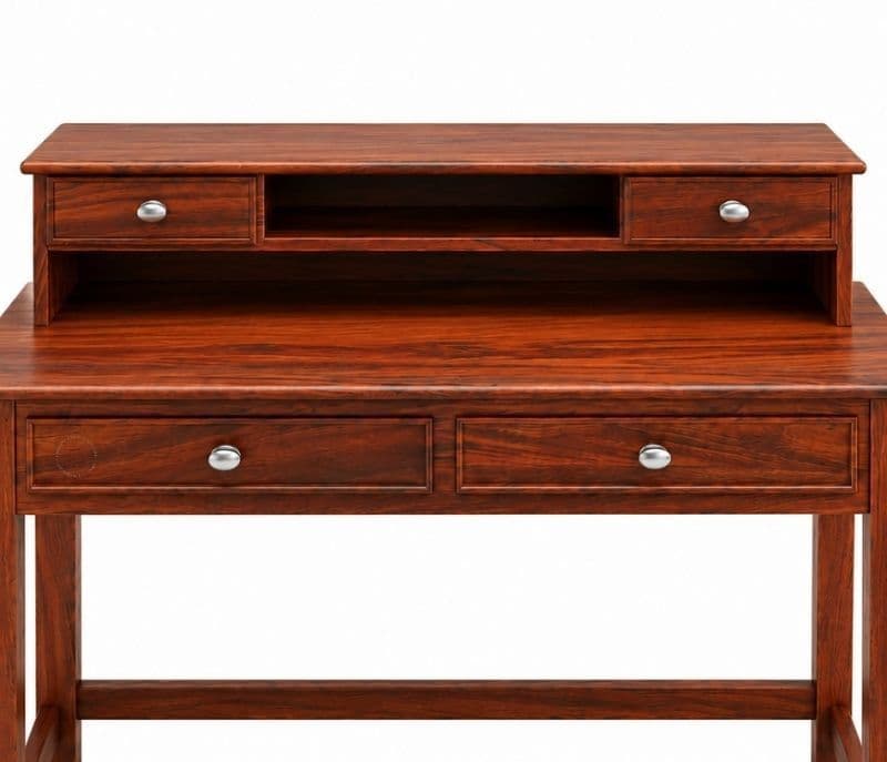 Image 4 for Dinah Study Table With Drawer Sheesham Wood (WI)