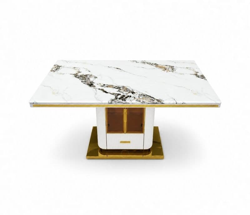 Image 4 for Imported Dining Set-C604-3995-1 Table/Y10 Chair (EC)