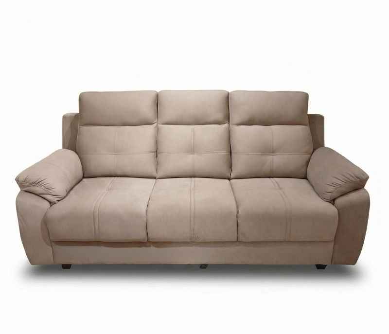 Image 6 for Atlas Comfort Sofa 3+2+1 Seater Velvet Suede Fabric Brown