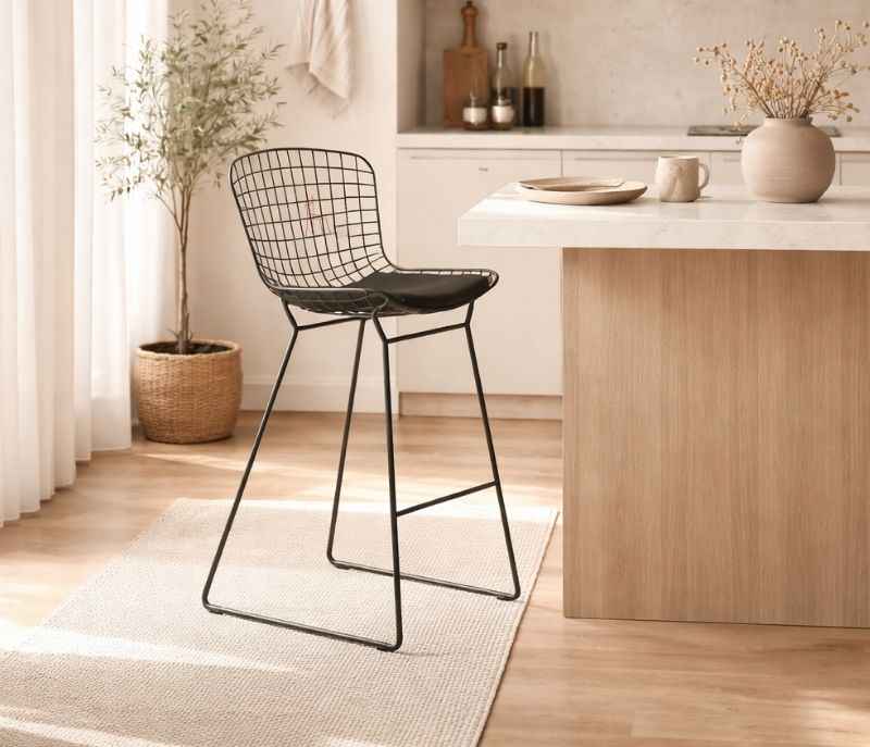 Image 1 for Wire Bar Stool (PM)